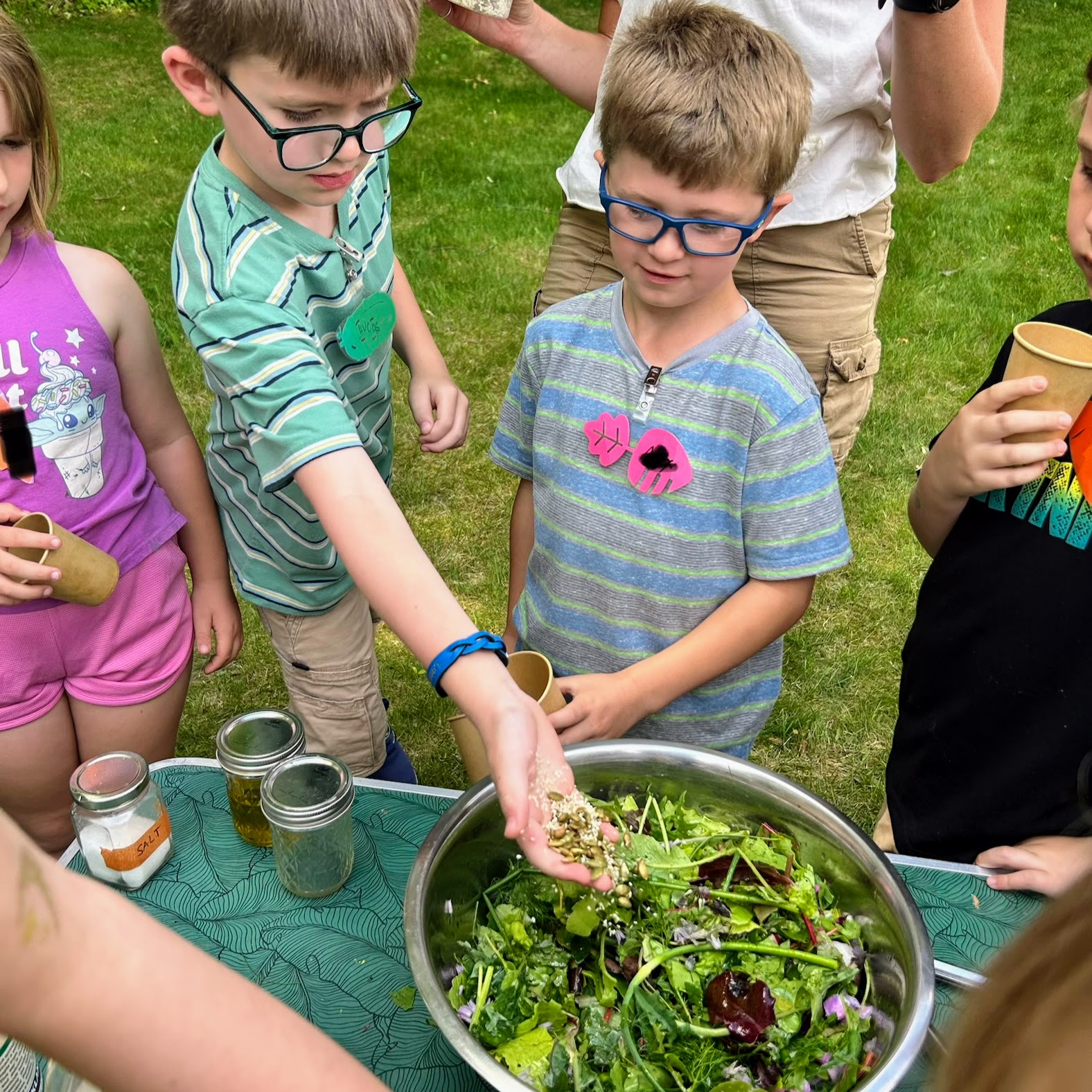 Salad making 